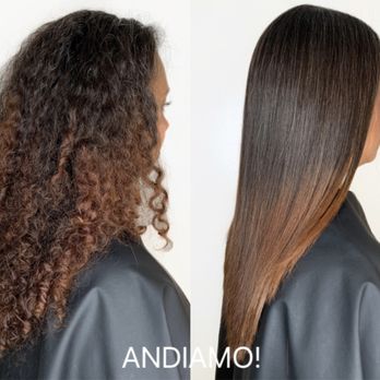 Andiamo! Salon - BRAZILIAN BLOWOUT STRAIGHTENING- BEFORE & AFTER - Hair Salons Near Me - Portland, Maine Andiamo! Salon - BRAZILIAN BLOWOUT STRAIGHTENING- BEFORE & AFTER - Hair Salons Near Me - Portland, Maine
