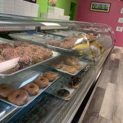 So many delicious flavors of donuts