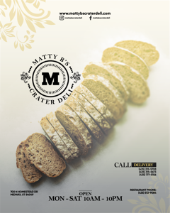 Matty B's Crater Deli Logo