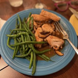 Mighty Oak Barrel - Chicken Marsala with my choice of side