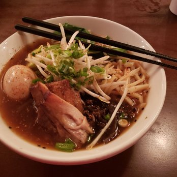 Nuna Ramen - Pork ramen with egg. - Ramen Near Me - Seattle, Washington Nuna Ramen - Pork ramen with egg. - Ramen Near Me - Seattle, Washington