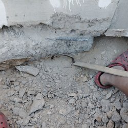 Honest John's Septic Service - I had to break the concrete from lid