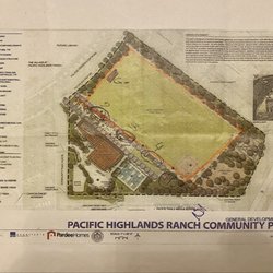 Pacific Highlands Ranch Community Park - Map of the grounds and gazebo rentals