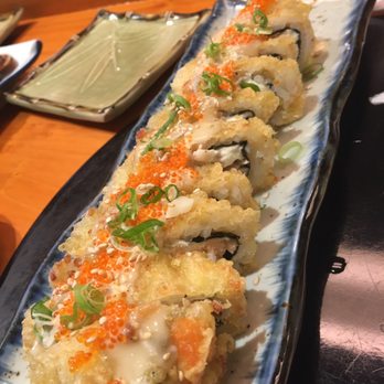 Tsuru Sushi - Yummy roll ( salmon cream cheese fried ) - Japanese Near Me - San Leandro, California Tsuru Sushi - Yummy roll ( salmon cream cheese fried ) - Japanese Near Me - San Leandro, California