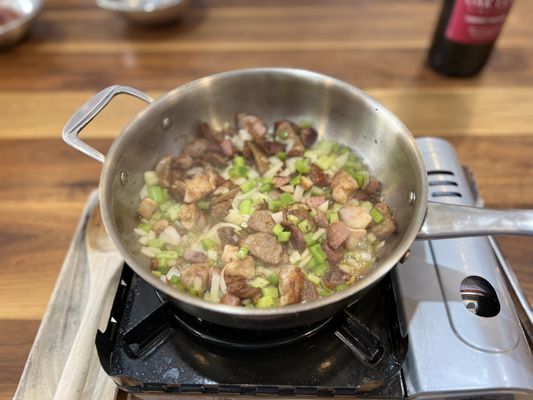 Mardi Gras School of Cooking by null
