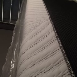 Stevens B J Furniture & Appliance - You can clearly see the damage along the edge from people being on this bed and the top edge which is not pictured is also discolored.
