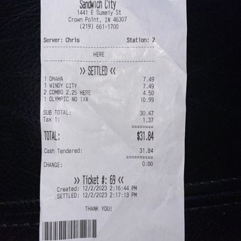 Sandwich City - Great prices and food was excellent - Sandwiches Near Me - Crown Point, Indiana Sandwich City - Great prices and food was excellent - Sandwiches Near Me - Crown Point, Indiana