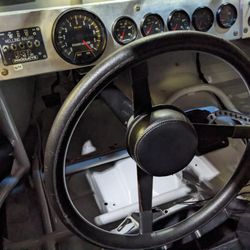 Georgia Racing Hall of Fame - Inside a race car at the Georgia Racing Hall of Fame, Dawsonville