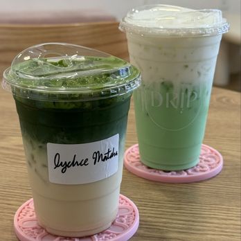 Drip Vietnamese Cafe - Lychee Matcha and Pandan Milk - Vietnamese Near Me - Philadelphia, Pennsylvania Drip Vietnamese Cafe - Lychee Matcha and Pandan Milk - Vietnamese Near Me - Philadelphia, Pennsylvania