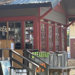 The front of this establishment.