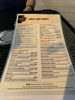 Menu photo 2 Hideaway Tavern Bend, OR