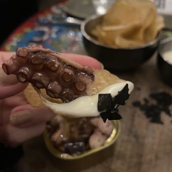 Ultreia - Canned octopus - Tapas Bars Near Me - Denver, Colorado Ultreia - Canned octopus - Tapas Bars Near Me - Denver, Colorado