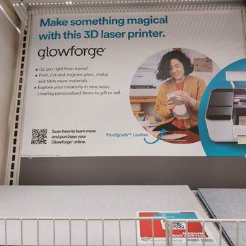 Michaels - I meant glow forge machine see? - Arts & Crafts Near Me - Lexington, Kentucky