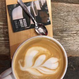 Almond milk latte