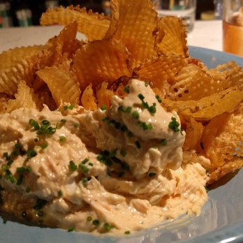 Empress Tavern - Salmon mousse dip with chips - American Near Me - Sacramento, California