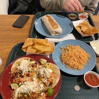 Amigos Mexican Grill - Tacos, rice, and a burrito. - Mexican Near Me - Ankeny, Iowa