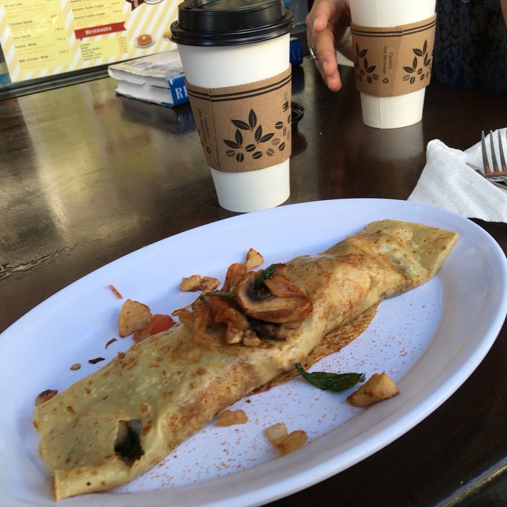 7th Ave Cafe - Veggie crepes - Coffee & Tea Near Me - Myrtle Beach, South Carolina
