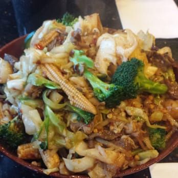 Sizzle Mongolian BBQ - And my bowl after it hits the grill...All veggies and meat which is why it shrunk so much. - Mongolian Near Me - Rocklin, California Sizzle Mongolian BBQ - And my bowl after it hits the grill...All veggies and meat which is why it shrunk so much. - Mongolian Near Me - Rocklin, California