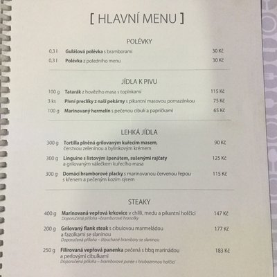 Menu photo 4 UP Olymp Trutnov, KR