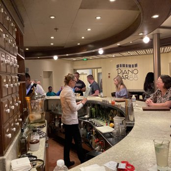 Carnival Sunrise - Alchemy bar with the wonderful Zofia making cocktails - Tours Near Me - Miami, Florida