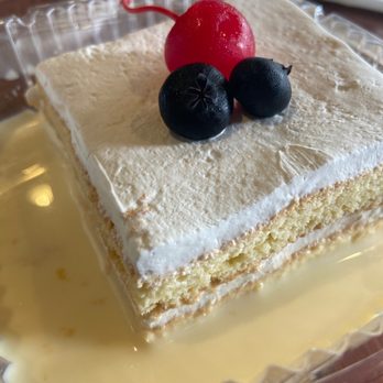 Hornitos Bakery - a piece of cake on a plate - Latin American Near Me - Clifton, New Jersey