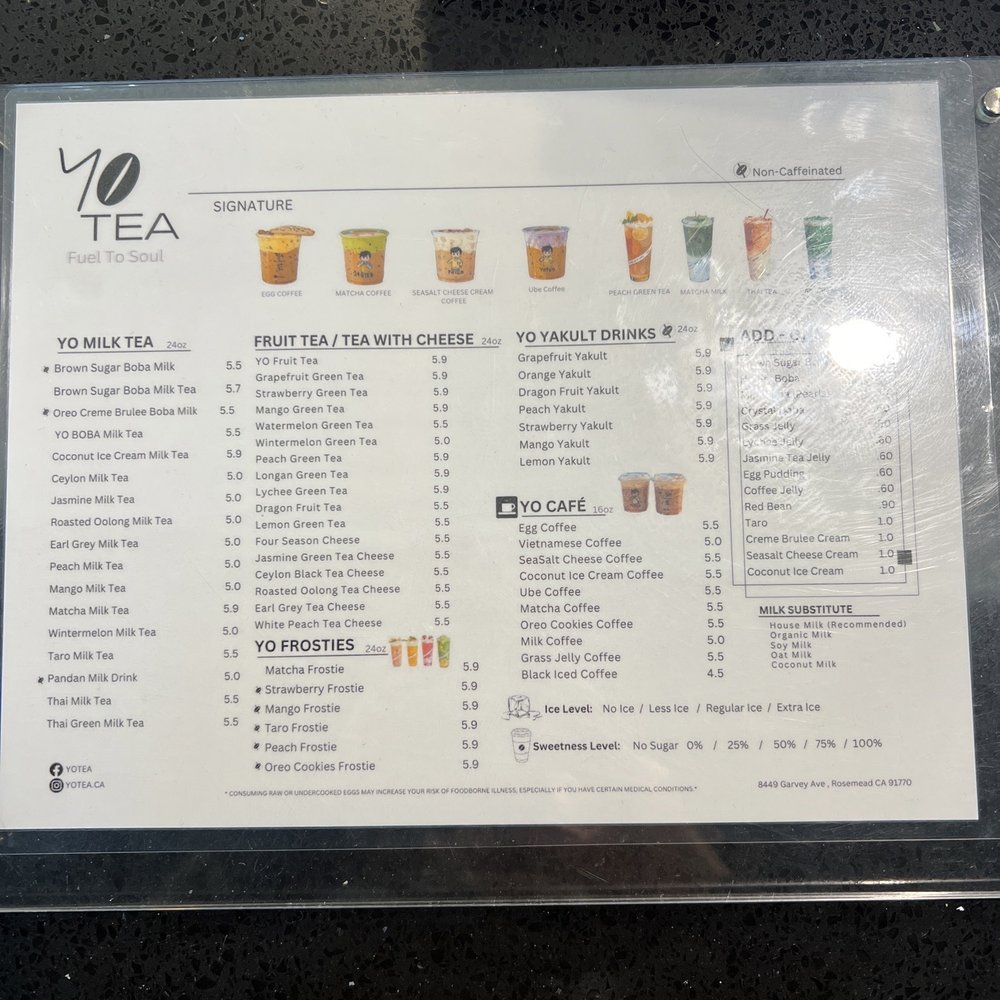 YOTEA - Bubble Tea Near Me - Rosemead, California YOTEA - Bubble Tea Near Me - Rosemead, California
