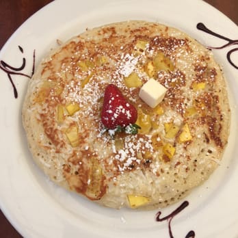 Naked Cafe - Pineapple coconut pancakes - Breakfast & Brunch Near Me - Solana Beach, California Naked Cafe - Pineapple coconut pancakes - Breakfast & Brunch Near Me - Solana Beach, California