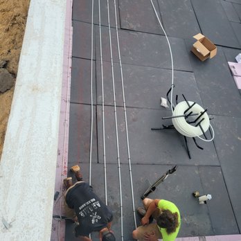 Adams Inline Plumbing - In floor heating for a new construction basement. - Plumbing Near Me