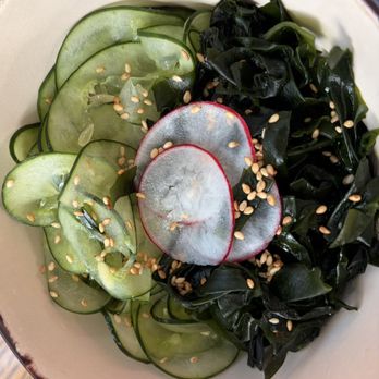 Momonoki - Cucumber Wakame Seaweed Salad - Cafes Near Me - Atlanta, Georgia