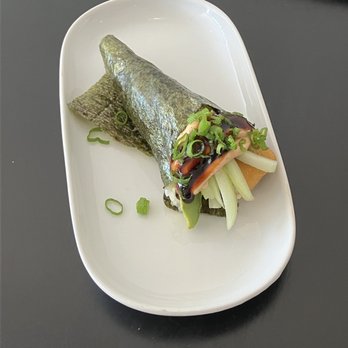 Vegan Castle - Fish hand roll - Vegan Near Me - Long Beach, California