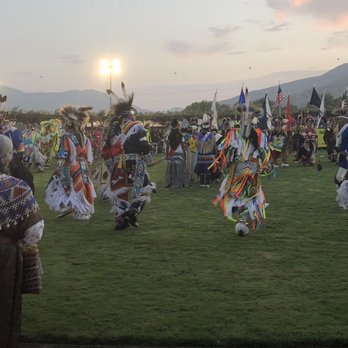 Pala Powwow - I wish I'd taken more of the dancing during the daylight...but watching it at dusk (and into the night) was amazing in person. - Festivals Near Me - Pala, California