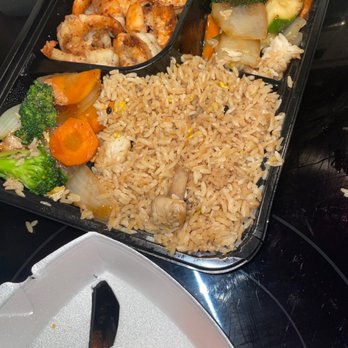 Ninja sushi - Well it should be fried rice w/ extra egg but it white rice TOSSED in soy sauce, not cooked in, with zero egg insight - Sushi Bars Near Me - North Palm Beach, Florida Ninja sushi - Well it should be fried rice w/ extra egg but it white rice TOSSED in soy sauce, not cooked in, with zero egg insight - Sushi Bars Near Me - North Palm Beach, Florida
