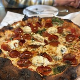 Pepperoni Ricotta Pizza