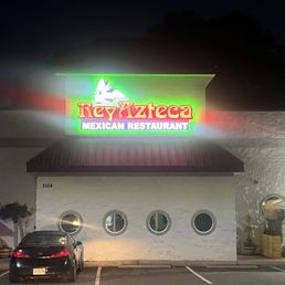 The front of Rey Azteca
