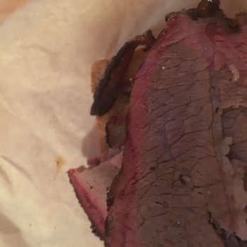 Donn's BBQ - Nice smoke ring on brisket - Barbeque Near Me - Austin, Texas