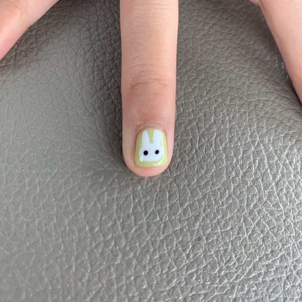Artistic Nails and Spa - Easter bunny manicure - Nail Salons Near Me - Vienna, Virginia