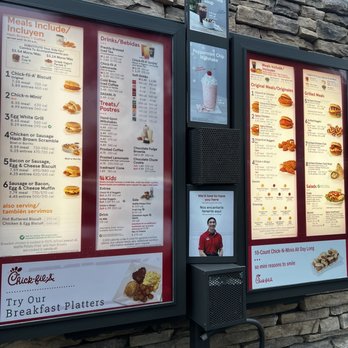 Chick-fil-A - Drive-thru menu - Fast Food Near Me - Santa Ana, California Chick-fil-A - Drive-thru menu - Fast Food Near Me - Santa Ana, California