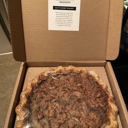 Mailed Salted Honey Walnut pie Mailed Salted Honey Walnut pie