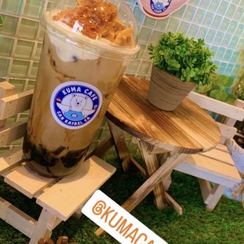 Kuma Cafe - Honeycomb Latte - Shaved Ice Near Me - San Rafael, California