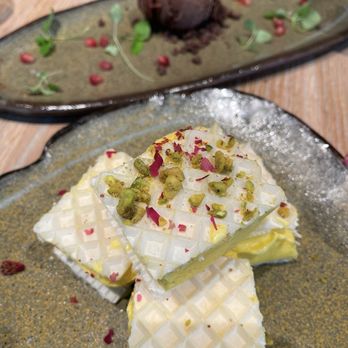 Rumi's Kitchen - Colony Square - Persian waffle ice cream - Persian/Iranian Near Me - Atlanta, Georgia