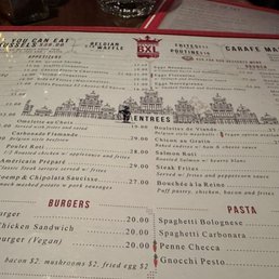 Menu Menu