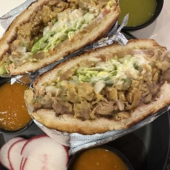 Mercado Gonzalez - Chicken torta from Tacos Los Güichos - Mexican Near Me - Costa Mesa, California Mercado Gonzalez - Chicken torta from Tacos Los Güichos - Mexican Near Me - Costa Mesa, California