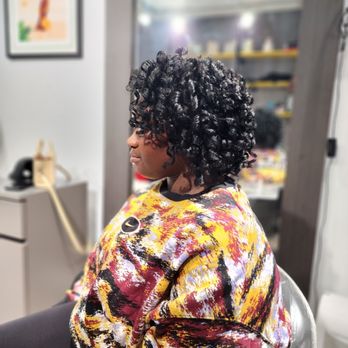 Kim Jackson - Flexi rod set - Hair Stylists Near Me - Houston, Texas