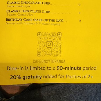 Cafe on 27 - Breakfast & Brunch Near Me - Topanga, California Cafe on 27 - Breakfast & Brunch Near Me - Topanga, California