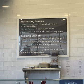 Kona Poke - Melbourne - Sauce Description - Hawaiian Near Me - West Melbourne, Florida Kona Poke - Melbourne - Sauce Description - Hawaiian Near Me - West Melbourne, Florida