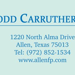 J. Carruthers, MD