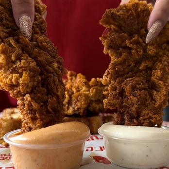 The Red Chickz - Instagram @JUDEETHEFOODEE - Chicken Shop Near Me - Carlsbad, California