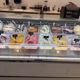 Gelato options Gelato options