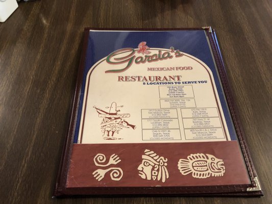 Menu photo 8 Garcias Restaurant Buda, TX Menu photo 8 Garcias Restaurant Buda, TX