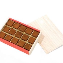 Chocolate Works - Signature truffle packaging on the website (no longer what you will receive)